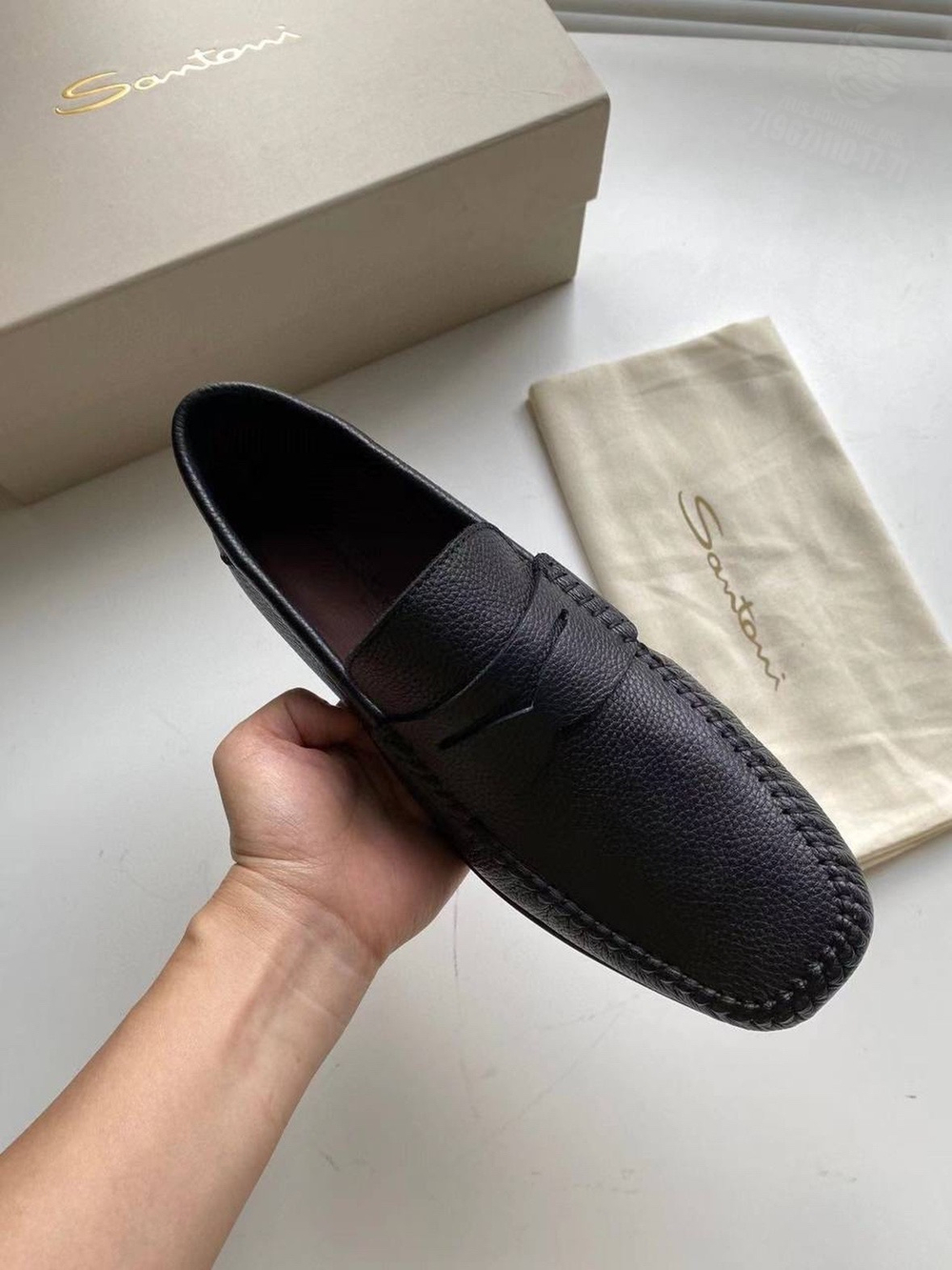 Лоферы Santoni