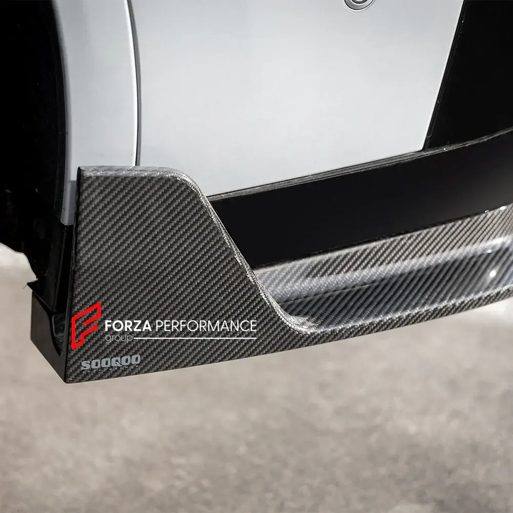 Карбоновая губа переднего бампера для BMW X3M F97 Рестайлинг / X4M F98 Рестайлинг 2022+ БМВ