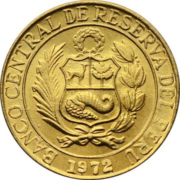 5 сентаво 1972 Перу