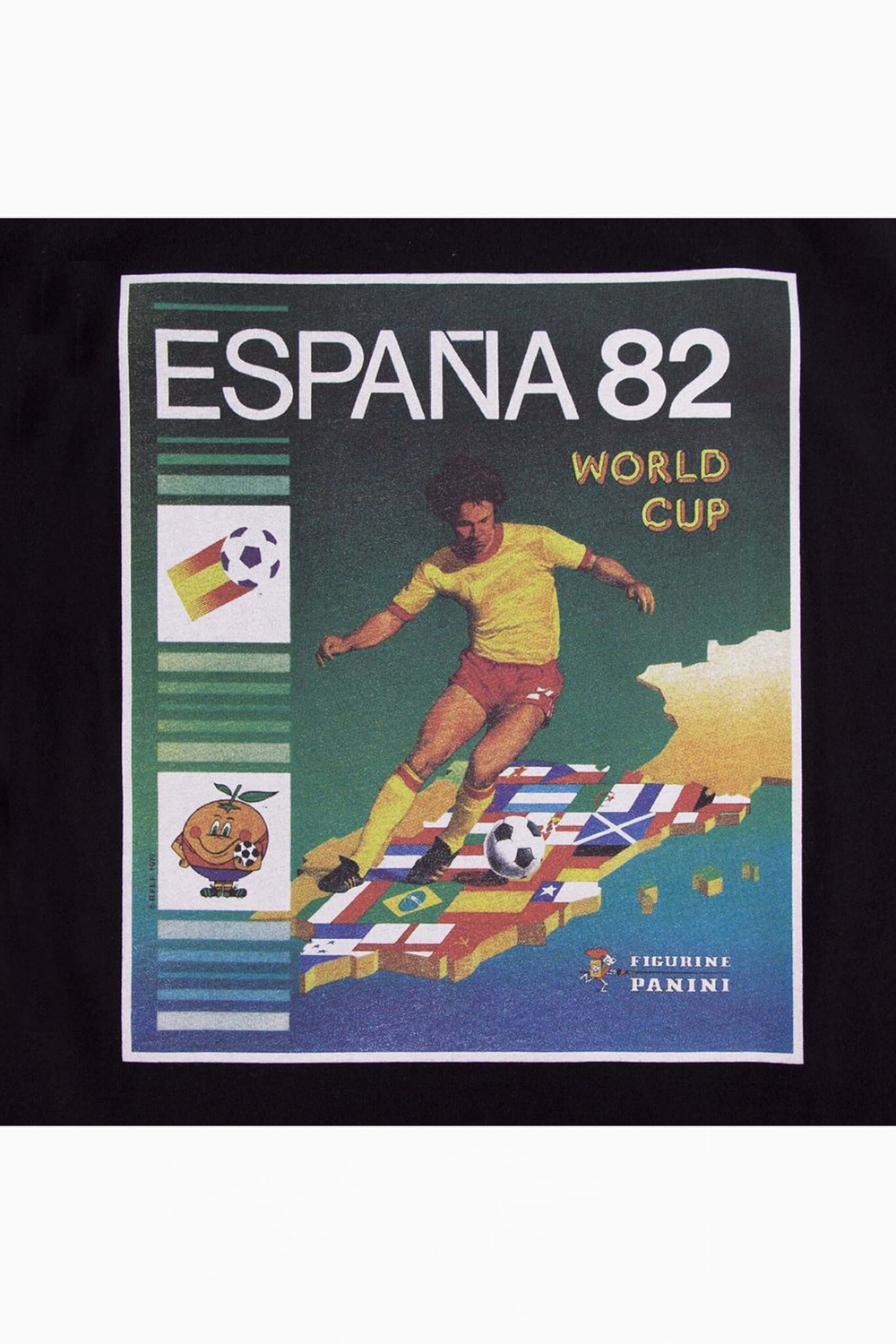 Футболка Retro COPA Panini Spain 1982 World Cup
