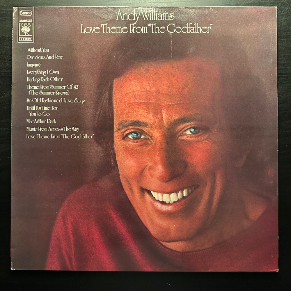 Andy Williams - Love Theme From "The Godfather" (Англия 1972г.)