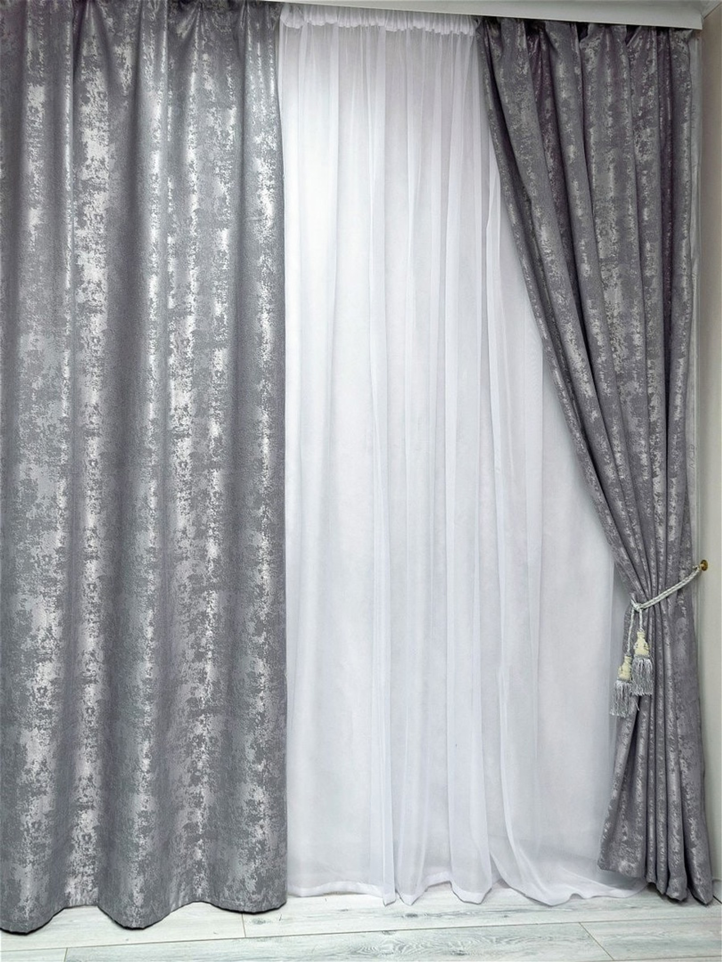 💠Портьерная ткань СОФТ- МРАМОР .