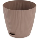 Горшок цв. Флис с прикорневым поливом 3л (какао)