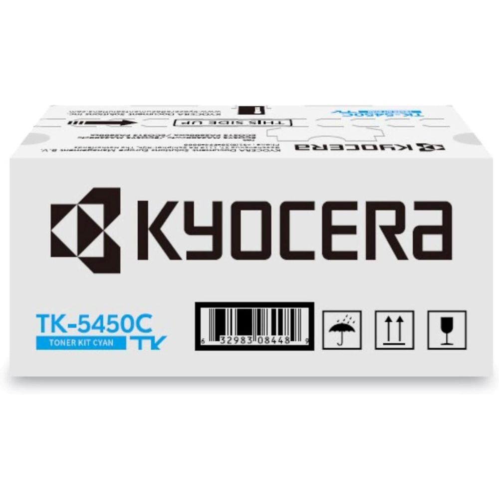 Тонер-картридж Kyocera TK-5450C для ECOSYS PA2600cx/PA2600cwx/MA2600cwx/MA2600cwfx, Cyan (3K)