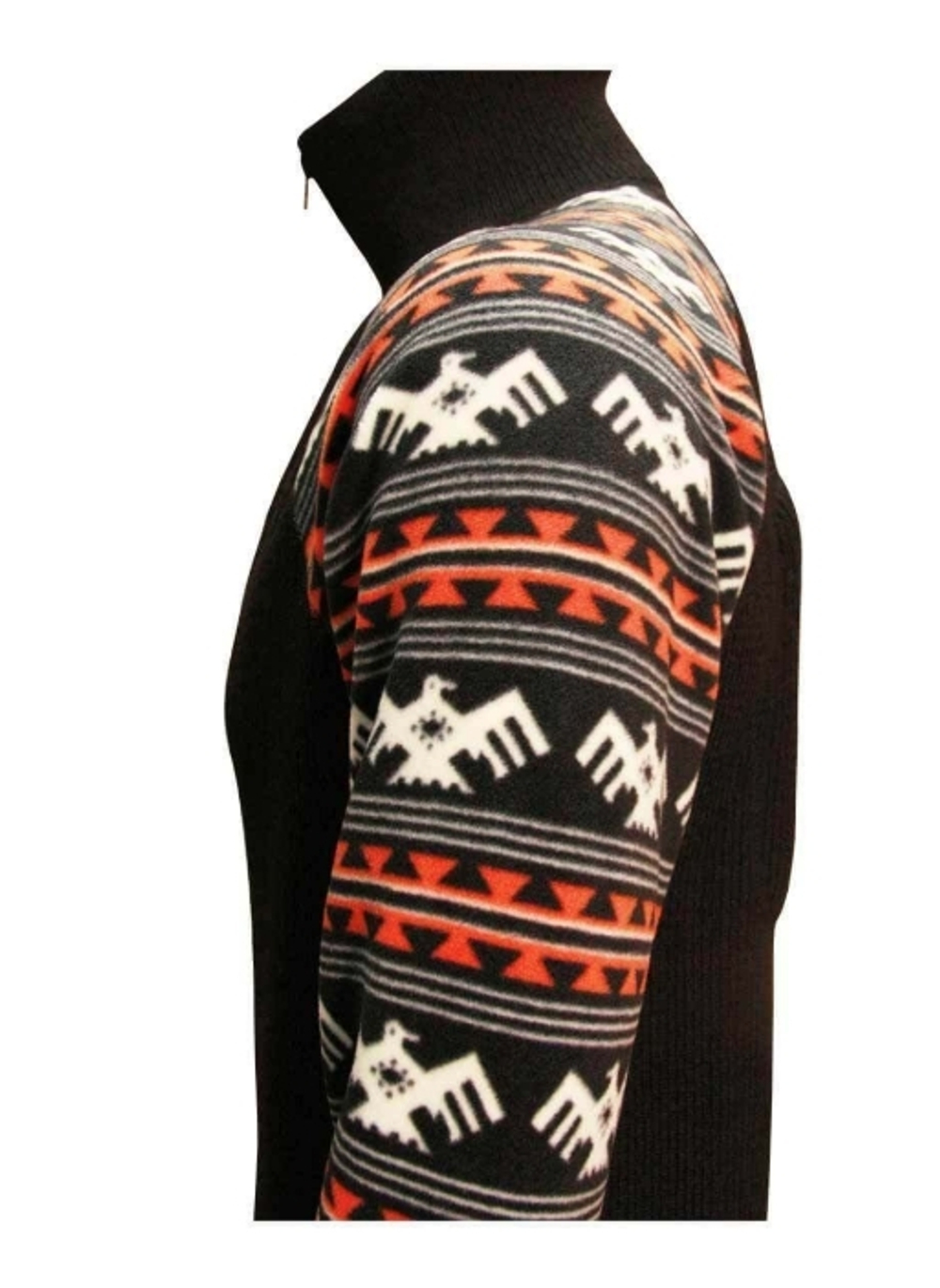 Фуфайка шерстяная с подогревом RedLaika Arctic Merino Wool RL-TM-07 (рукава флис)