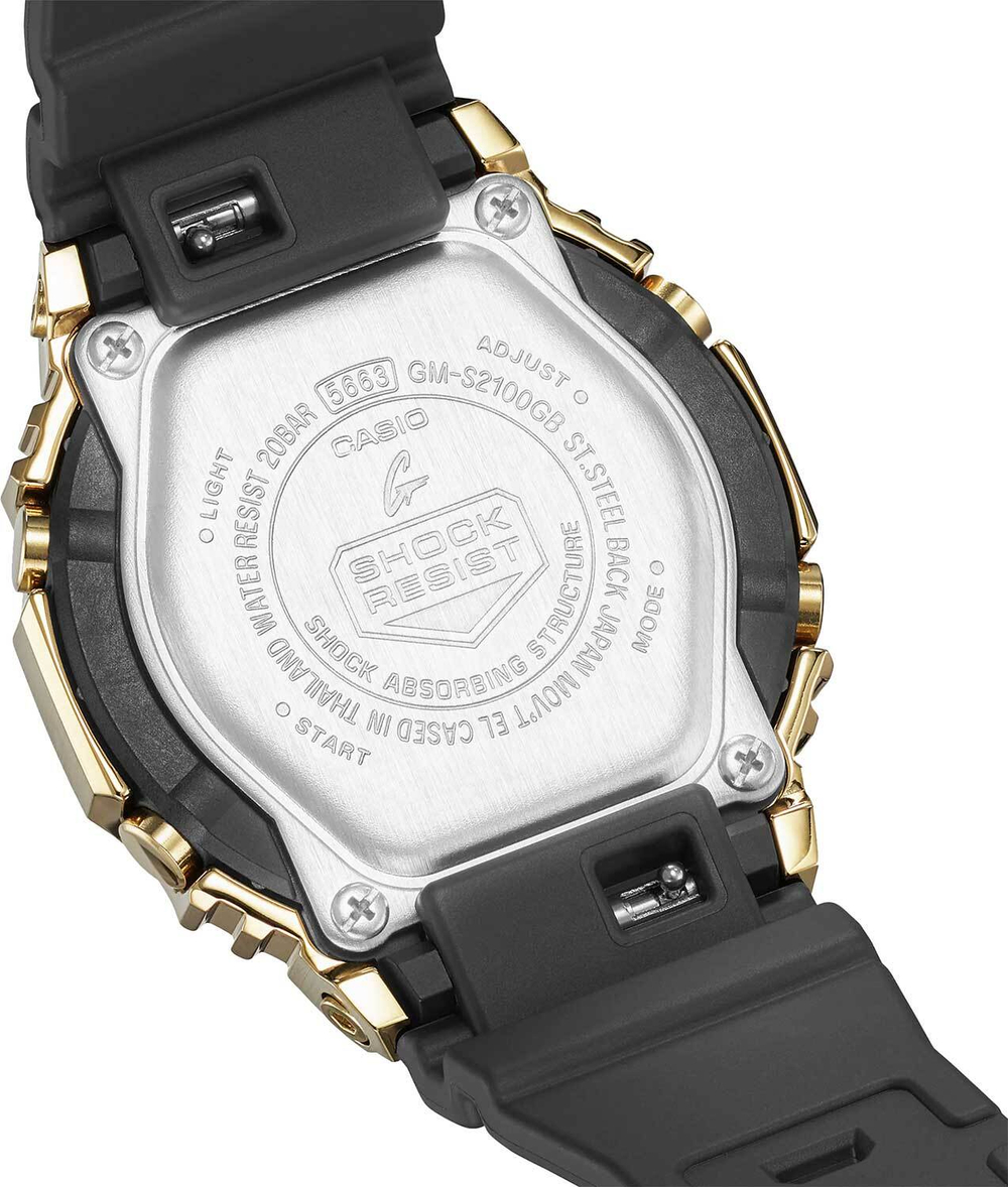 Японские наручные часы Casio G-SHOCK GM-S2100GB-1A с хронографом