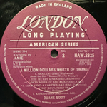 Duane Eddy His "Twangy" Guitar & The Rebels - $1,000,000.00 Worth Of Twang (Англия 1961г.)