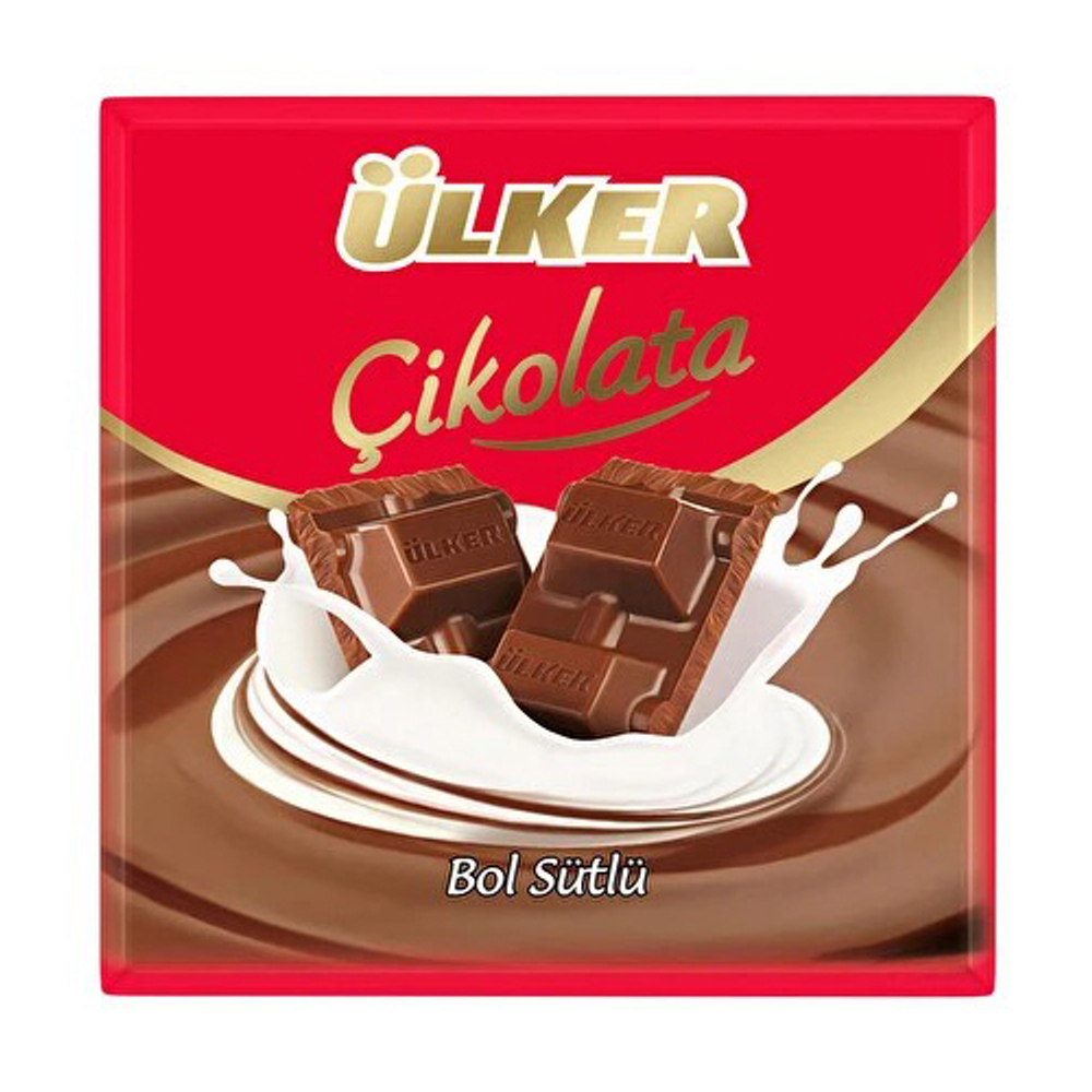 Шоколад молочный, Ulker, 60гр