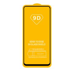 Защитное стекло 9H полный клей Full Glue для Samsung Galaxy A23 (Черная рамка)