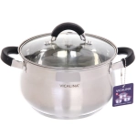 Набор посуды из нержавеющей стали VICALINA 3 предмета (3 кастрюли 2,1л, 2,9л, 3,9л) VL-811