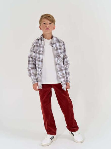 Рубашка фланелевая "Дымка" 7+