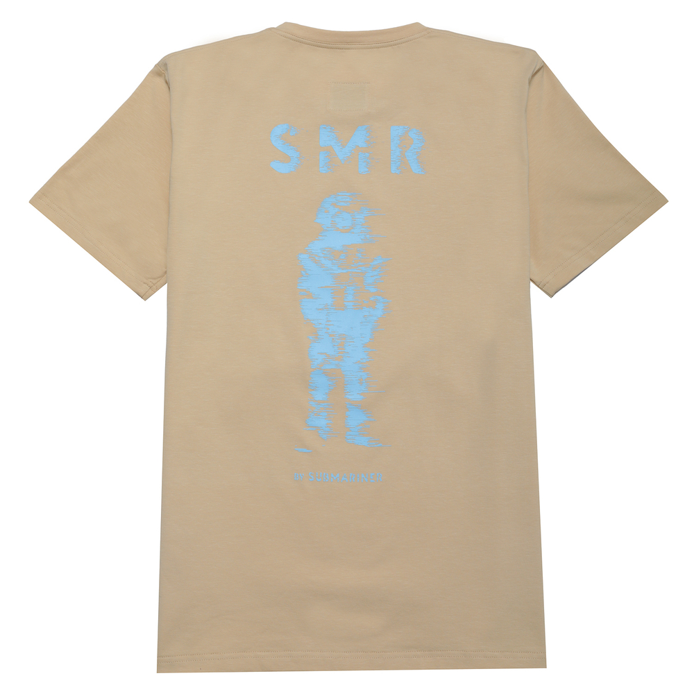 TSHRT SMR DIVER PIXEL SORT BEIGE