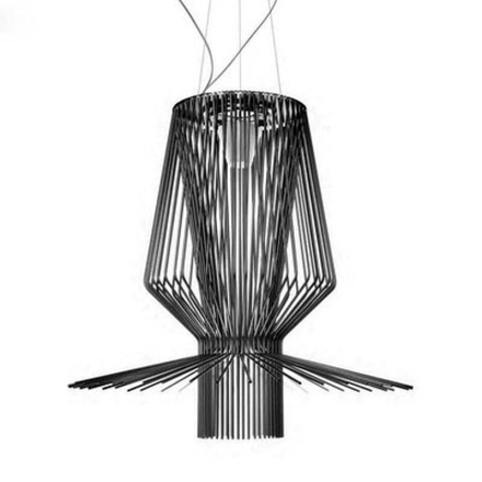 Pendant design lamp  Allegretto Assai 2 by Foscarini (Black)