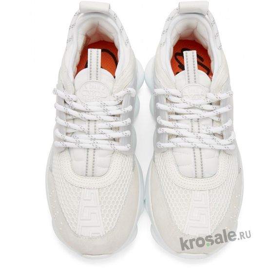 Кроссовки Versace Chain Reaction White