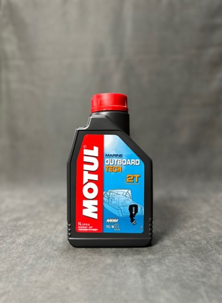 Масло Motul OUTBOARD TECH 2T моторное, полусинтетическое, 1 литр