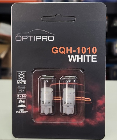 Optipro W5W Led (3020) CanBus 1.4W 12-24V (Пара)