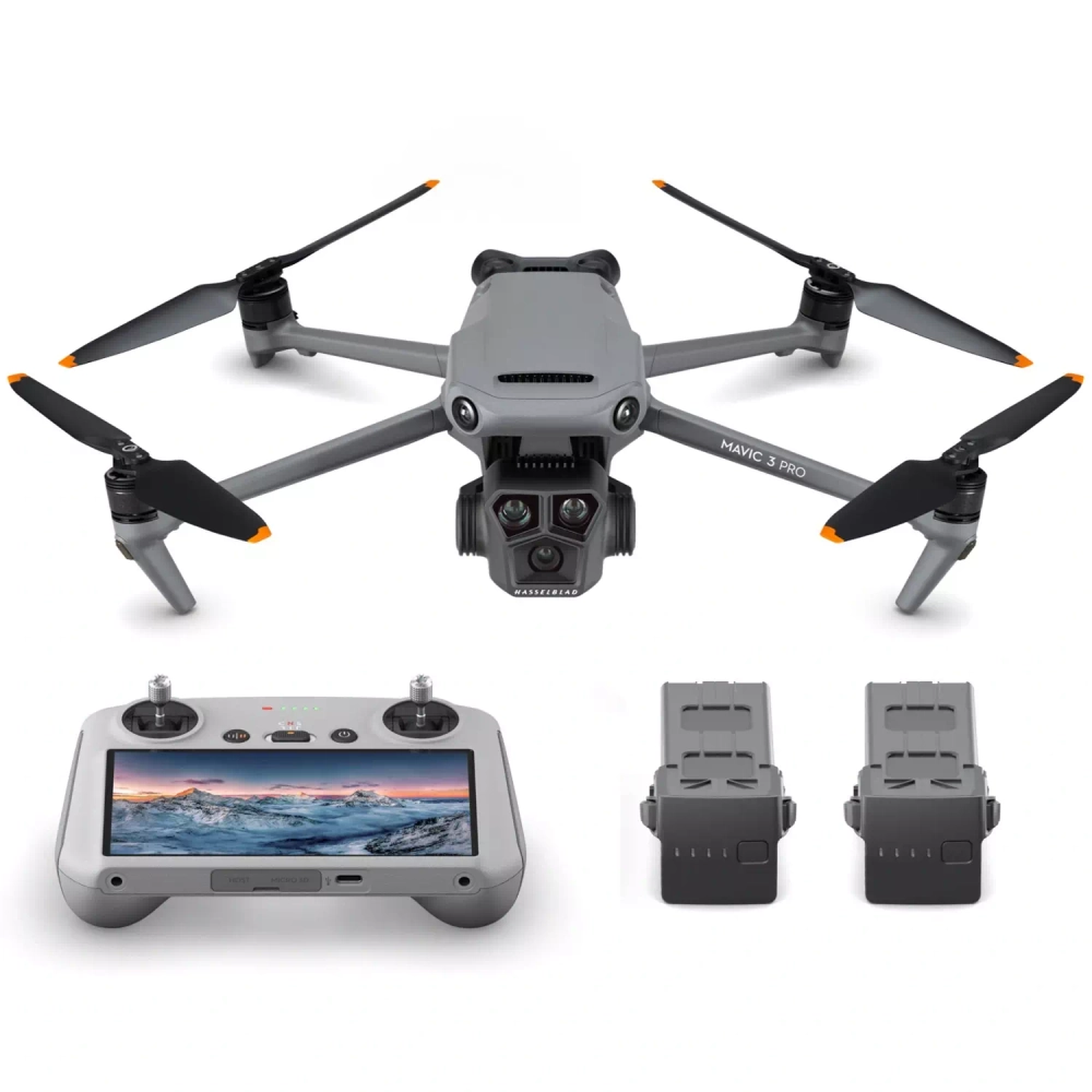 Квадрокоптер DJI Mavic 3 Pro Fly More Combo (DJI RC) Gray