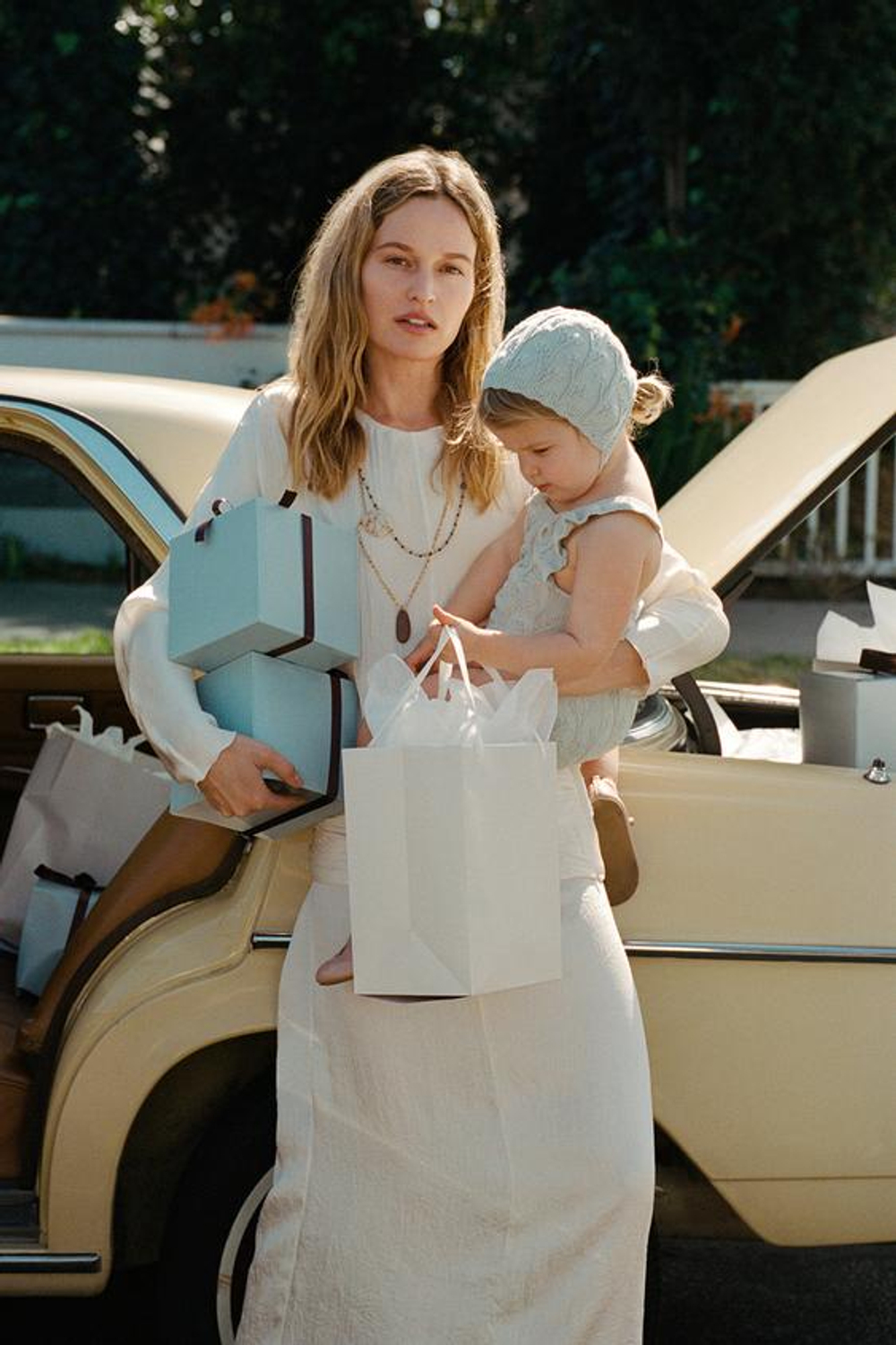 ZARA ЧЕПЧИК ИЗ СМЕСОВОГО ЛЬНА, ПАСТЕЛЬНО-ЗЕЛЕНЫЙ