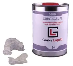 Фотография — Фотополимер Gorky Liquid Dental Surgical FL SLA 1 кг