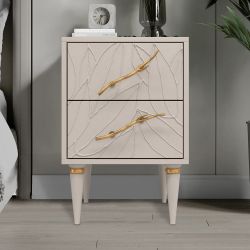 Тумба Арт Колор leaves Классик Голд Серый агат