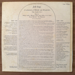 Сборник Folk Songs - A Collection Of Ballads And Broadsides (Англия 1970г.)Т