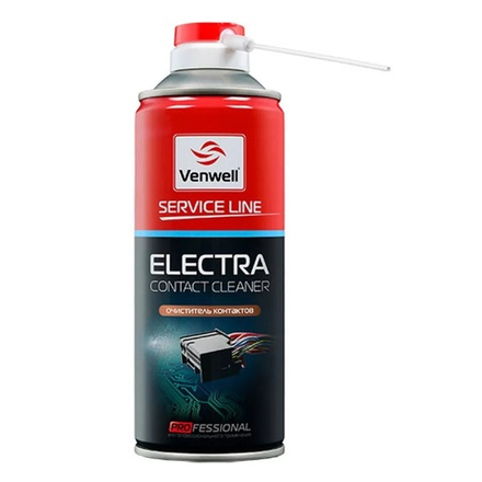 Venwell Очиститель контактов Electra 400мл. (аэрозоль)