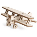 Советский самолет И-15 Lemmo - Деревянный конструктор, сборная модель, для детей