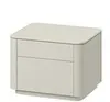 Тумба прикроватная Tammi 2 ящика ширина 50 см (молочный)