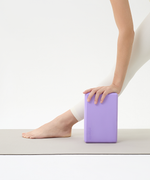 УЦЕНКА Блок для йоги STARFIT YB-200 EVA, лиловый, пара