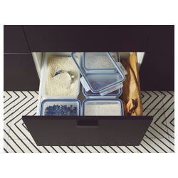 IKEA 365+ Контейнер для пищевых продуктов, большой прямоугольный/пластик, 10,6 л