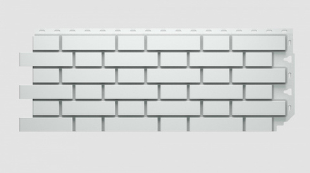 Фасадная панель Docke FLEMISH Белый 1095*420мм 0,46м2