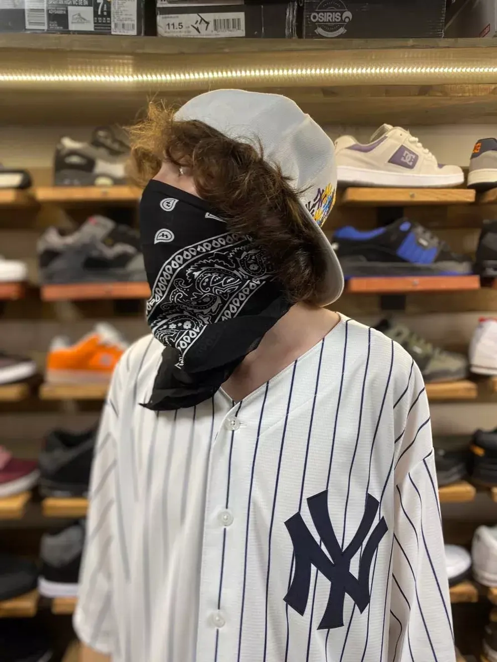 Скейтерская кепка Yankees y2k от Savitar