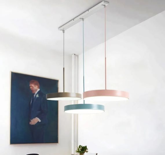 Подвесной светодиодный светильник Imperium Loft Turna One D40 Gray 183488-26