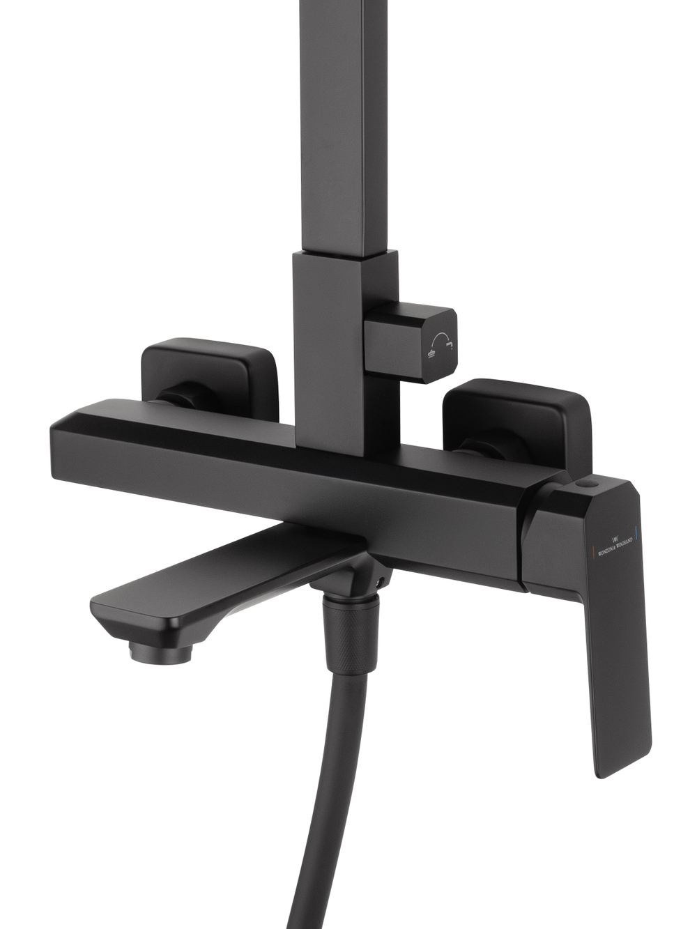 Душевая система WONZON & WOGHAND DIAMOND, Черный матовый (WW-88739011-MB)