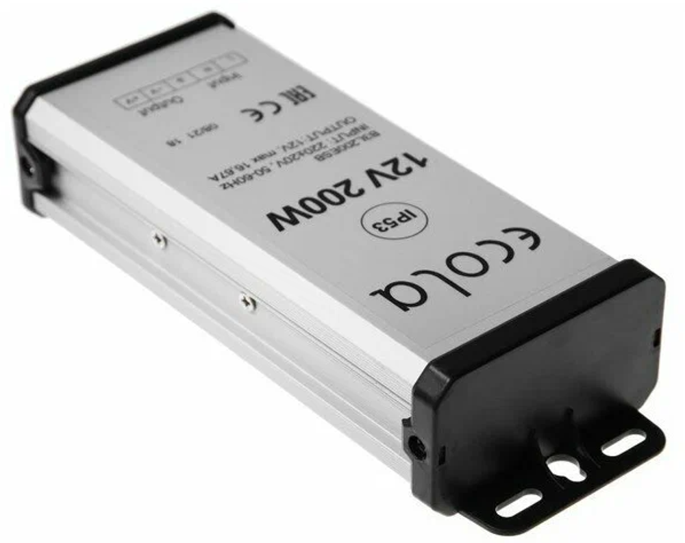 Адаптер Ecola B3L150ESB (12V/150W) для LED лент