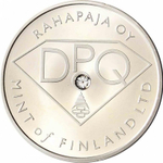 ФИНЛЯНДИЯ, 2003, ЕВРОНАБОР ИЗ 8 МОНЕТ И ЖЕТОНА [DIAMOND PROOF SET]
