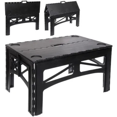 Стол кемпинговый складной PL-T508R, 74*49*38 см, до 100 кг, черный