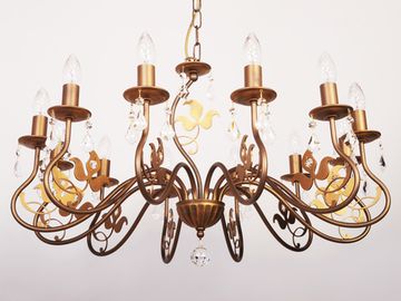 Подвесная люстра Doge Luce 520L12GD