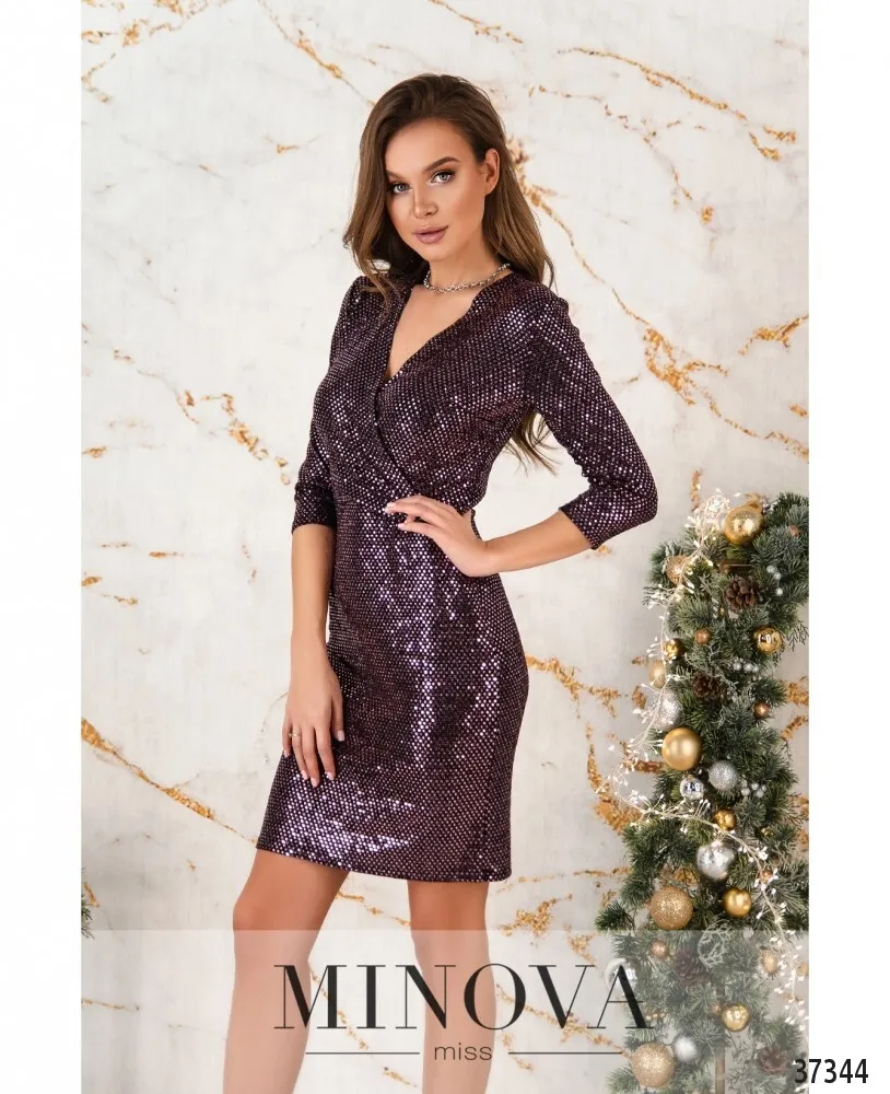 Платье 2156-пудра Minova