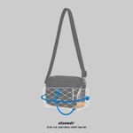 Сумка антивор Pacsafe GO Crossbody, розовый, 2.5 л.