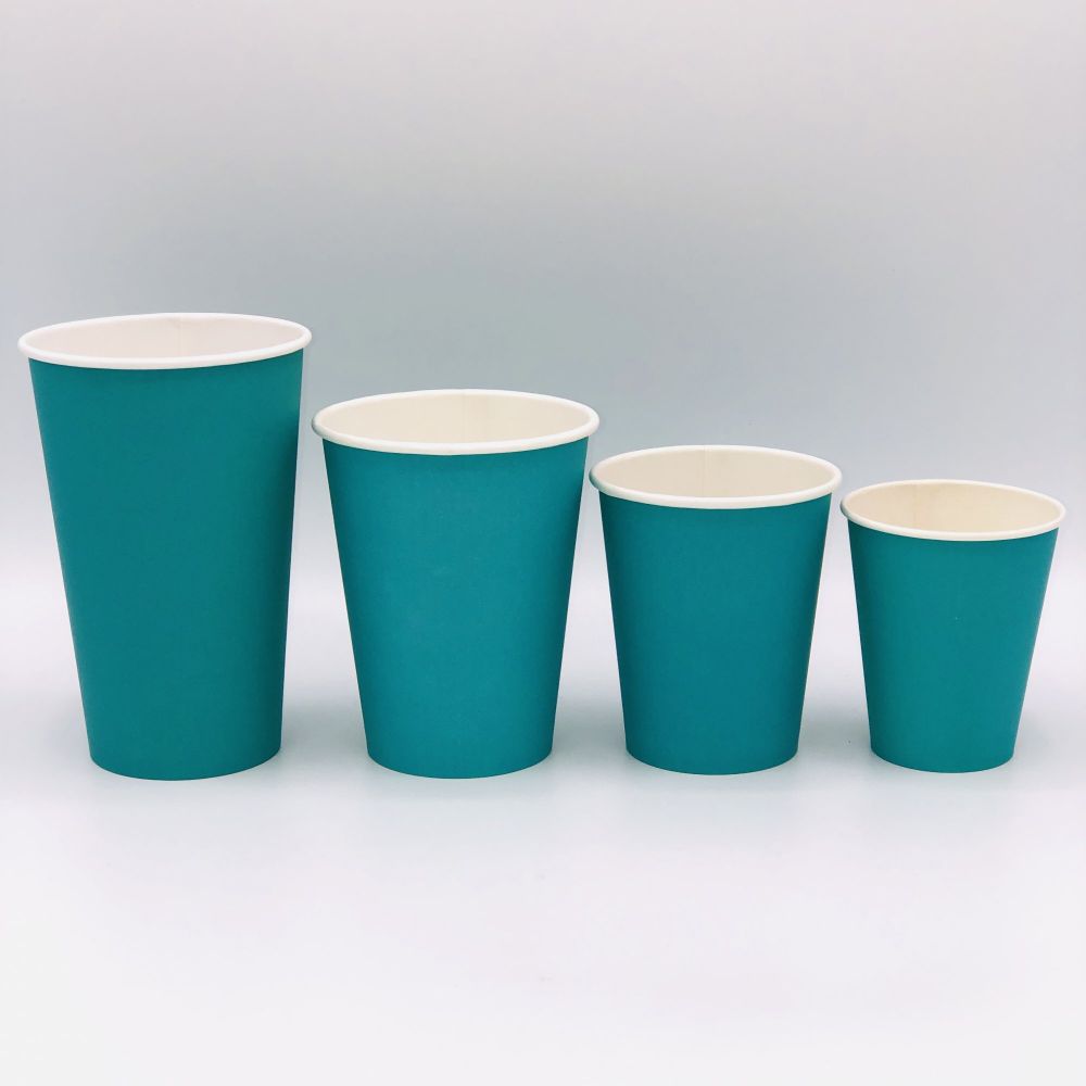 Стакан бум 250мл БИРЮЗА (50шт/1000) d=80