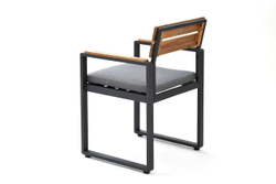 Обеденный стул из алюминия TOPA