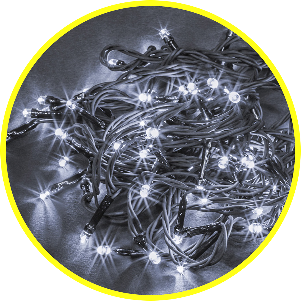 Гирлянда Navigator 61 794 NGF-S01-50CW-5-4m-230-C8-G-IP20