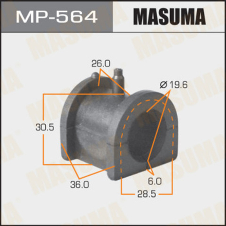 Втулка стабилизатора Masuma MP-564 / MB844455