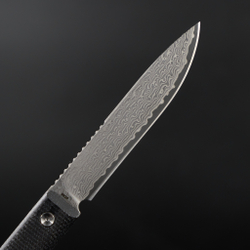 Ataman Damascus Black Micarta