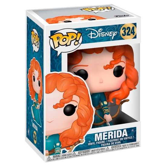 Фигурка Funko POP! Disney Brave Merida (New) (324) 21196 / Фигурка Фанко ПОП! по мотивам мультфильма "Храбрая сердцем", Мерида. Товар уцененный