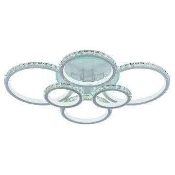 Светодиодная люстра 312W+8W 3000К-6000К RGB 8052/6 WHT белый Profit Light