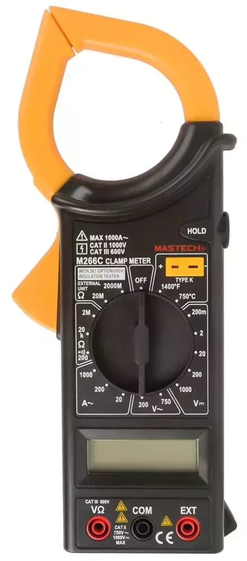 Клещи - мультиметр цифровой TDM - M266C