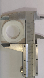 Прокладка шнека для мясорубки Аксион/Бриз D37mm