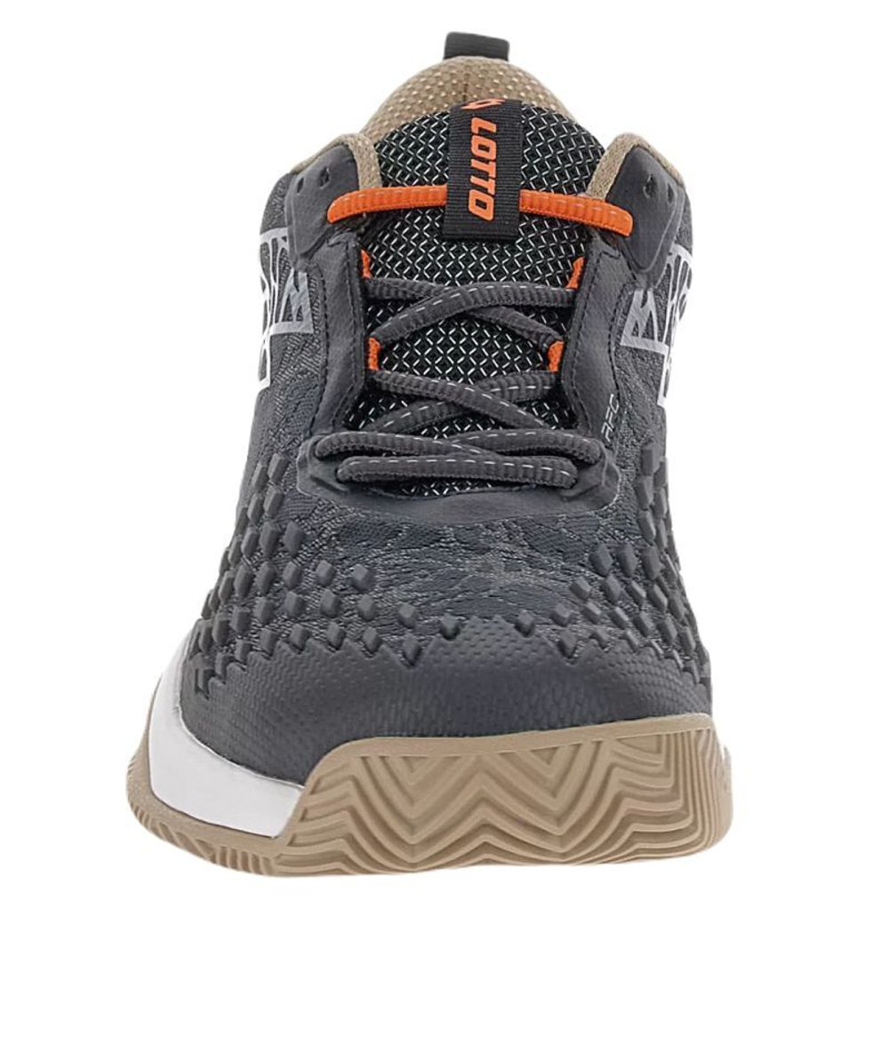 Мужские кроссовки теннисные Lotto Raptor Hyperpulse 100 II Clay - серый